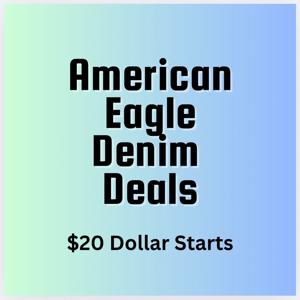 American Eagle Denim Deals Men's